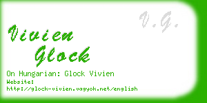 vivien glock business card